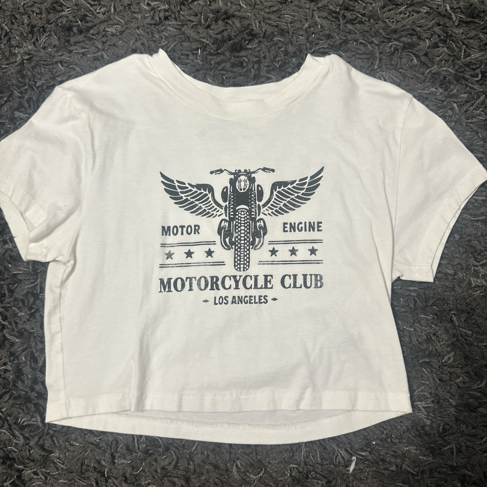 White Motorcycle Club Graphic Tee